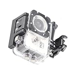 ZJchao Actionkamera mit 1080 HD Video, 12MP Fotos, Wasserdicht Bis 30 M, für Outdoor -Sportarten, Fahrrad, Tauchen, Motorrad, Skifahren, Schnorcheln, Unterwasserkamera (White)
