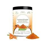 Carotinölpulver - Natürliches Vitamin A - 50g rein 100% natürlich ohne Zusatzstoffe - Für Suppen, Smoothies, Kaffee, Getränke, Gebäck