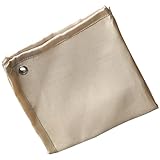 GANAZONO Feuerfeste Campingdecke aus Flexiblem Fiberglas 100X80cm Hitzebeständig und Wasserabweisend Outdoor Grillmatte und Feuerlöschdecke für Garten Terrasse und Camping