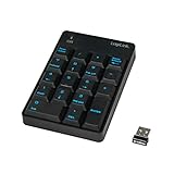LogiLink ID0120 - Kabelloses Keypad Ziffernblock mit 18 Tasten, geeignet für Windows 7/8/10/11