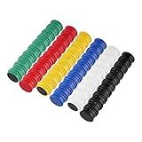 Starke Magnete für Whiteboard, Kühlschrank und Pinnwand, 60 Bunte Magnete Ø 24 mm, perfekt für Magnettafel, Magnetwand und Flipchart, runde kleine Tafelmagnete in 6 Farben