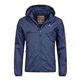 Höhenhorn Rigi Herren Regen Jacke Outdoor Rain Freizeitjacke D.Blau Gr XL