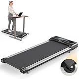 Nulzun Laufband für Zuhause: Walking Pad Treadmill, Laufband Schreibtisch 120 kg for Home Büro, 2.5HP Walking Machine mit LCD-Anzeige, Keine Versammlung, Weihnachten Frauen