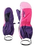 Ziener Kinder LEVI Ski-Handschuhe/Wintersport | wasserdicht atmungsaktiv, dark purple, 110