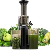 Reemix kauende Zitruspresse, kompakte Größe, Saft, Nährstoffe und dichte Vitamine, BPA-freies Tritan, leicht zu reinigen (schwarz)