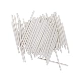 LURCH Cake Pop Stiele aus Papier, 100 Stück, 10 cm – Papierstiele für Cake Pops, Lollis, Eis & DIY-Bastel-Projekte