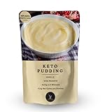 Keto Pudding Großpackung Vanille🧁 | Für Low-Carb & Keto Ernährung | 0,2g Net Carbs | Ballaststoffreich