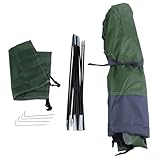 FABULETTA Person, Nylon, ultraleichtes Campingzelt, kleines Packmaß, mit Tragetasche für Rucksacktouristen, ideal für Wanderausflüge, Oxford-Gewebe und Fiberglas-Stangen, Wetterschutz (1 Person