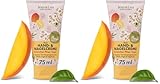 Jean & Len Hand- & Nagelcreme Mango & Avocado, vegane Pflegeformel mit Shea- und Kakaobutter, reichhaltige Pflege, fruchtiger Mango-Duft, vegane Handpflege, ohne Parabene & Silikone, 75 ml