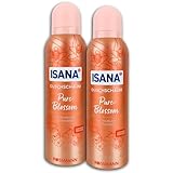 2 er Pack ISANA Pure Blossom 2in1 Duschschaum 2x 200 ml