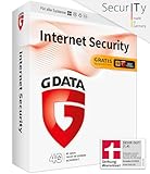G DATA Internet Security 2024 | 3 Geräte | 1 Jahr | für PC, Mac, Android, iOS | zukünftige Updates inklusive | Made in Germany | Aktivierungscode und Webcam-Cover Box per Post