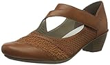 Rieker Damen Businessschuhe 41743, Frauen Schnürschuhe,schnürschuhe,schnürer,Halbschuhe,klassisch,elegant,Schnuerschuhe,braun (24),40 EU / 6.5 UK