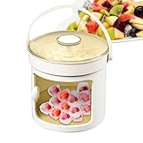 Yjkedfh Eiswürfelbehälter Mit Deckel | 36-Fach Eiswürfelform Für Gefrierfach,Einfach Zu Entformen,Für Puddings Whisky Gekühlte Getränke Kaffee Selbstgemachte