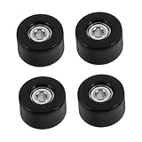 HEMOTON 4 Stück Finger-Skateboard-räder Mit Lagern, Robustes Skateboard-zubehör, Reparaturteil, Robuste Räder, Skateboard-Teile, Reparaturteile