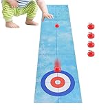 Golfspielset für den Tisch, dreifach faltbar, für mehrere Spieler, Curling-Golfspiel für den Schreibtisch, für Wohnzimmer, Schlafzimmer, Apartment, Party, Klassenzimmer, Kinder, Jugendliche, Freunde
