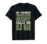 Mein Lieblingskumpel Wakeskating Old Man Wakeskater Dad Hobby T-Shirt