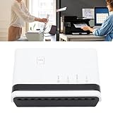 480 Mbit/s Wireless Print Server, Teilen Sie Bis zu 4 Drucker Drahtlos oder über Ethernet, Kompatibel mit 7 8 10 11, OS X, 10/100 Mbit/s Netzwerkgeschwindigkeit, Ideal für Häuser, (EU-Stecker)