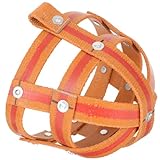 ARTIBETTER Praktischer Schweine Maulkorb aus Verschleißfestem Material Atmungsaktiv mit Hohldesign Langlebiger Beißschutz für Schweine Verhindert Beißen und Schreien im Außenbereich