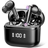 AI Sprachübersetzer Kopfhörer, 3-in-1 Echtzeit übersetzer Ohrhörer mit 164 Sprachen, ENC Rauschunterdrückung, 5 Übersetzungsmodi Bluetooth 5.3 Kopfhörer in Ear mit App für Lernen, Reisen, Business Neu