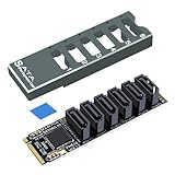 PCIE3.0 6G Adapter Erweiterungskarte Für 6 Laufwerk Easy Installation In PC Wide Compatible Speicher Erweiterungskarte PCIe