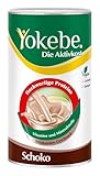 Yokebe - Die Aktivkost - Schoko – Mahlzeitersatz zur Gewichtsabnahme - glutenfrei, laktosefrei und vegan - Diät-Drink mit Proteinen - 500 g = 12 Portionen