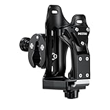 iMESTOU Anti-Diebstahl Motorrad Becherhalter, ATV Wasserflaschenhalter Kompatibel mit 50 bis 90mm Durchmesser Flaschen, mit 12,7-33mm Metallklammer Passend für ATV Roller, ATV...