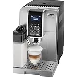 DELONGHI Dinamica ECAM352.57.SB Kaffeevollautomat LatteCrema-System, 1450W, 15 bar Pumpendruck, programmierbar, Kaffeekannenfunktion