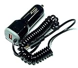 handywest KFZ Micro USB 2,4A Ladegerät Ladekabel Spiral 1m 12V 24V inkl USB PKW LKW Auto