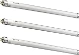 SYLVANIA T5 Leuchtstoff-Lampe, G5 Sockel, 13 Watt / 750 Lumen, Daylight (6500K), 10000h Lebensdauer, Lineare Form, 16mm Durchmesser, 525mm Länge, Weißer Kolben, dimmbar, 3er Pack