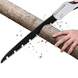 Astsäge - Klappsäge mit Sicherheitsverschluss, Handsäge-Baumsäge, Multifunktions Klappsäge für Garten, Holz, Camping, Bäume und Jagd, DIY & Outdoor, Sägeblattlänge: 21cm