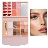 Lidschatten-Palette, Kontur-Palette, Creme- und Highlight-Palette, langanhaltende Make-up-Palette, multifunktionales Make-up, PKIT, Salon, Casual Salo