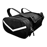 Harilla Motorradsitz-Hecktasche, 5 l, Zubehör aus PU-, einfache Installation, große Kapazität, multifunktionale Gepäckträgertasche, Tragetasche
