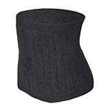 EIROVYA EIR Kaschmir Nierenwärmer, Damen Nierenwärmer, Dicke Wolle Nierengurt, Rückenwärmer, Bauchwärmer, Elastischer Leibwärmer Nierenstulpen, Unisex Rückenwärmer, Wärmegürtel