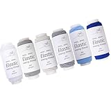 6 Spulen Nähgarn Zum Maschinellen Handnähen Von Elastischen Stickmaschinen 21 Yard Faden