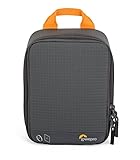 Lowepro GearUp Filter Pouch 100, Kameratasche für Filter, Filtertasche mit 10 Blattfiltern, 2 Rundfiltern, Filterhalterung, Kratzfeste Kartenhülle, Hergestellt aus Recyclingmaterial, Grau