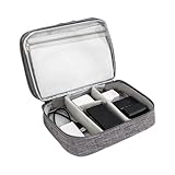 Elektronik Organizer Travel Case, Kordorganisator Travel | Aufbewahrungskoffer von elektronischem Telefonzubehör | Stoßdes multifunktionales Make -up -Kosmetikbeutel mit Reißverschluss für die Hautpfl