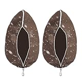 Generisch Pflanzenabdeckungen Für Frostschutz - Atmungsaktiver Schutz | 2 Stück Mit Reißverschluss Atmungsaktiver Winter-Pflanzenschutz,Für Obstbaum Beerenstrauch Tomate Rose Terrasse Gartenarbeit