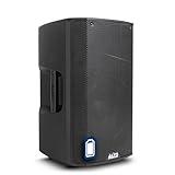 Alto TX412B 600 Watt 12-Zoll Akkubetriebener PA Anlage mit Bluetooth, 2-Kanal Mixer, für True Wireless Auftritte im Freien für Mobile DJs und Musiker