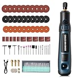 Elektrische Gravierstift, 96pcs Multifunktionaler Gravierwerkzeugsatz, Tragbare Drahtlose Gravurwerkzeug, Wiederaufladbarer USB Gravierstift,DIY Drehwerkzeug für Schmuck,Holz,Glas,Metall & Keramik