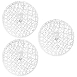 Hühnerbällchen-Käfig 3-teiliges bewegliches Geflügelgehege Freiland-Weidehaus Gemüsegartenschutz Hühnerhaus-Set für Hof, Bauernhof oder Weideroaming, 20 x 20 x 20 cm