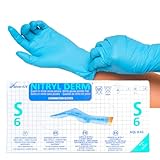 EFFENNE group - 200 Nitrilhandschuhe Größe S, für Reinigung und medizinische Anwendung, Einweghandschuhe, Nitrilhandschuhe S, widerstandsfähige Nitrilhandschuhe, Einweghandschuhe, Haushaltsreiniger,