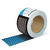 GZKTY Selbstklebendes Schleifpapier Rolle, Selbstklebendes Sandpapier für Holzbearbeitung, Metall, Kunststoff, Automotive | 70 mm x 7.8 m | Grit 400#