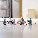 LEGO 75267 Star Wars Mandalorianer Battle Pack Set mit 4 Minifiguren, Speeder-Bike und Verteidigungsfestung