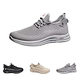 Sportschuhe Herren Schuhe Sneaker Sommerschuhe Laufschuhe Turnschuhe Hallenschuhe Running Tennisschuhe Freizeit Straßenlaufschuhe Mesh Leichte Stoffschuhe Outdoor Trainingsschuhe Outdoorschuhe
