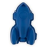 CÉCOA - Kuchenform – Rakete. Form aus Silikon, Motiv Weltraum. Silikonform 100 % lebensmittelecht, BPA-frei