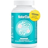 Probiotika Darmsanierung Kapseln, 23 Bakterienstämme mit aktiver B-Komplex und Akazienfaser, Magensaftresistent, Vegan, 20,5 Mrd KbE/Tagesdosis, in Deutschland produziert, 60 Kapseln, Naturelan
