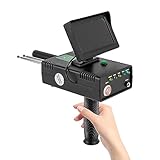 Handheld Metalldetektor Set, Profi Metal Detector mit LED Anzeige, Metallsuchgerät Detektor Unterirdischer Detektionstiefe 30m Suchbereich 1200m für Gold, Silber, Diamanten