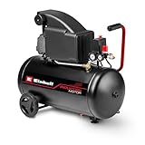 Einhell Kompressor TC-AC 270/50/10 (1800 W, max. 10 bar, 50-Liter-Tank, ölgeschmiert, Manometer für Arbeitsdruck und Kesseldruck, 270 l/min Ansaugleistung, Druckminderer)