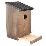 Sonew Charmantes Hängendes Holzvogelhaus für -Züchtung | Vogelschachtel für Papageien | Garten Im Freien und Hausdekoration