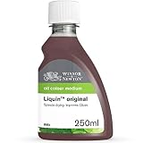 Winsor & Newton 3039751 Ölmalmittel, Liquin Original, 250 ml Flasche, flüssiges Malmittel auf Alkydbasis, halbiert die Trocknungszeit von Ölfarben, steigert die Transparenz, schützt vor Vergilbung